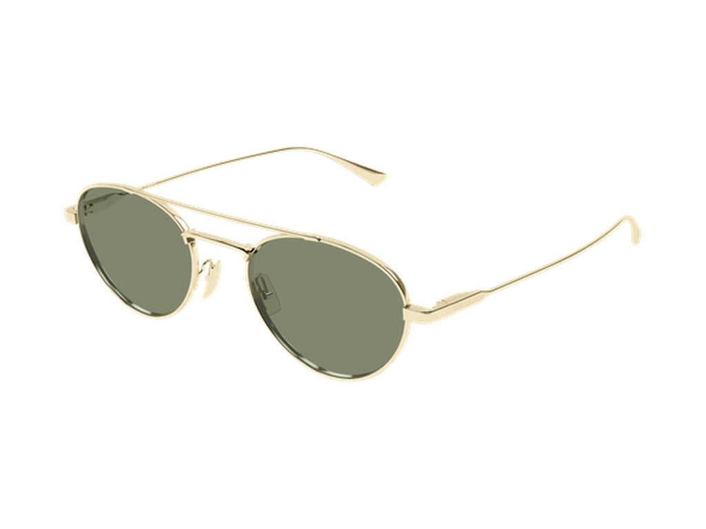 Saint Laurent SL 97-004 sunglasses - Gold / Green