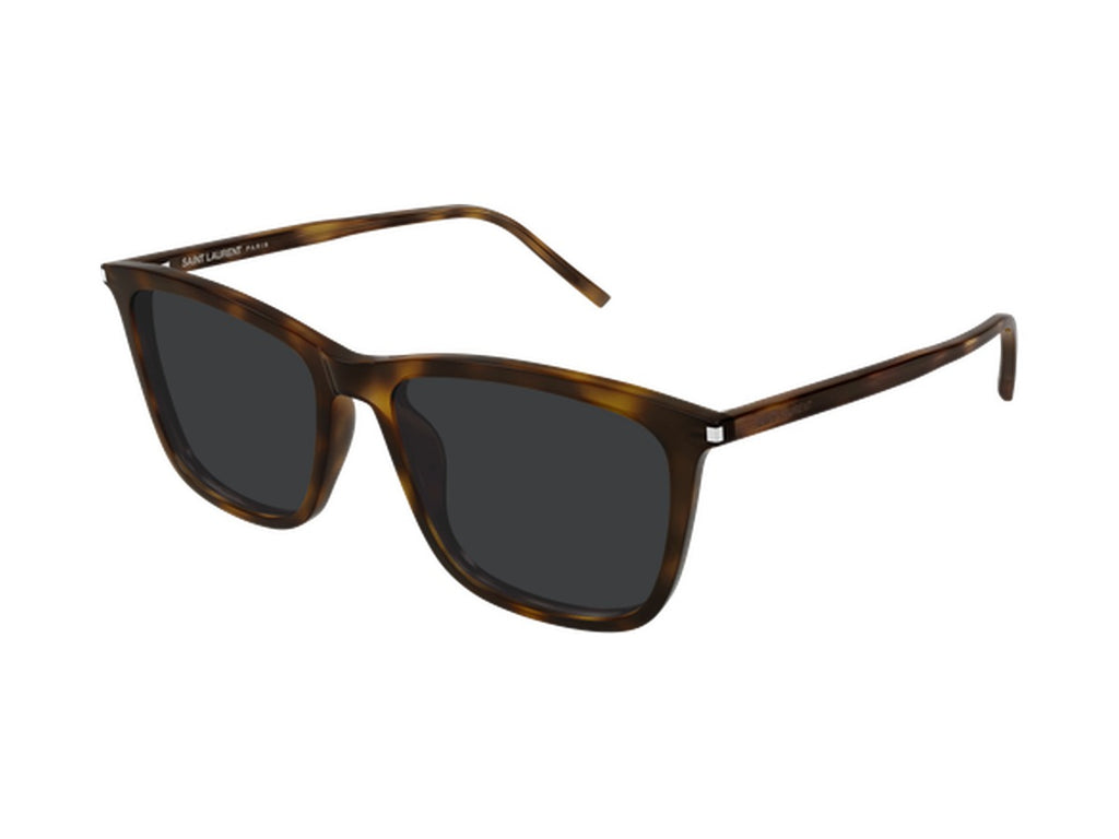 Saint Laurent SL 851-003 sunglasses - Havana / Grey 2