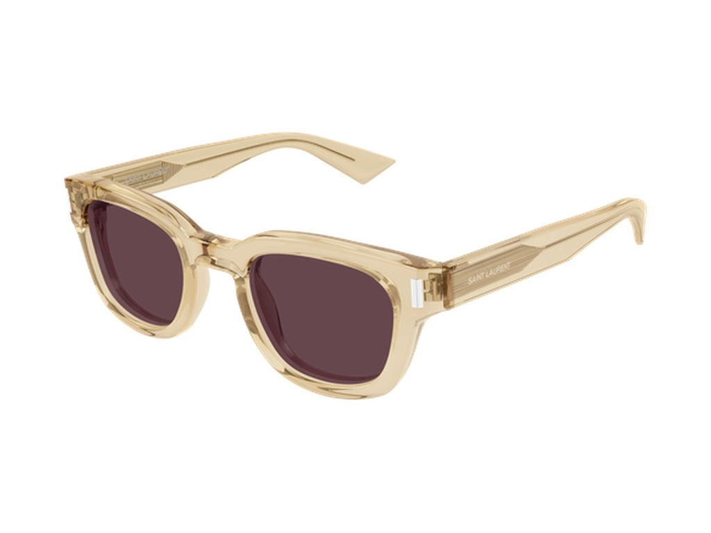 Saint Laurent SL 838-008 sunglasses - Yellow / Violet
