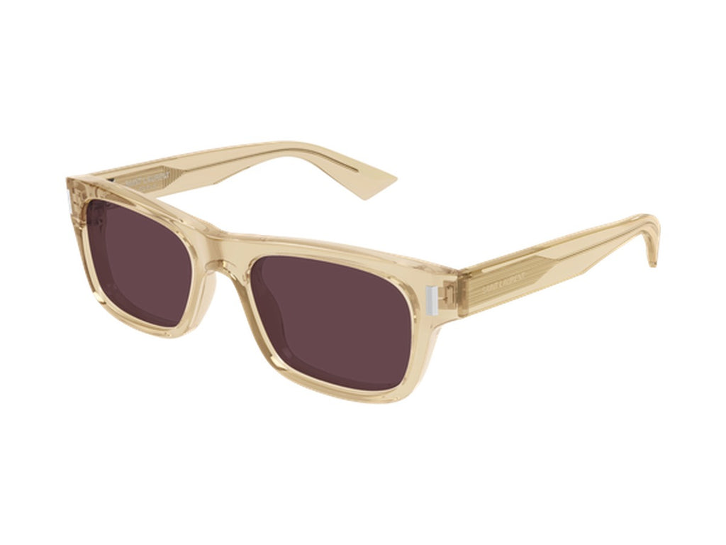 Saint Laurent SL 83-005 sunglasses - Yellow / Violet