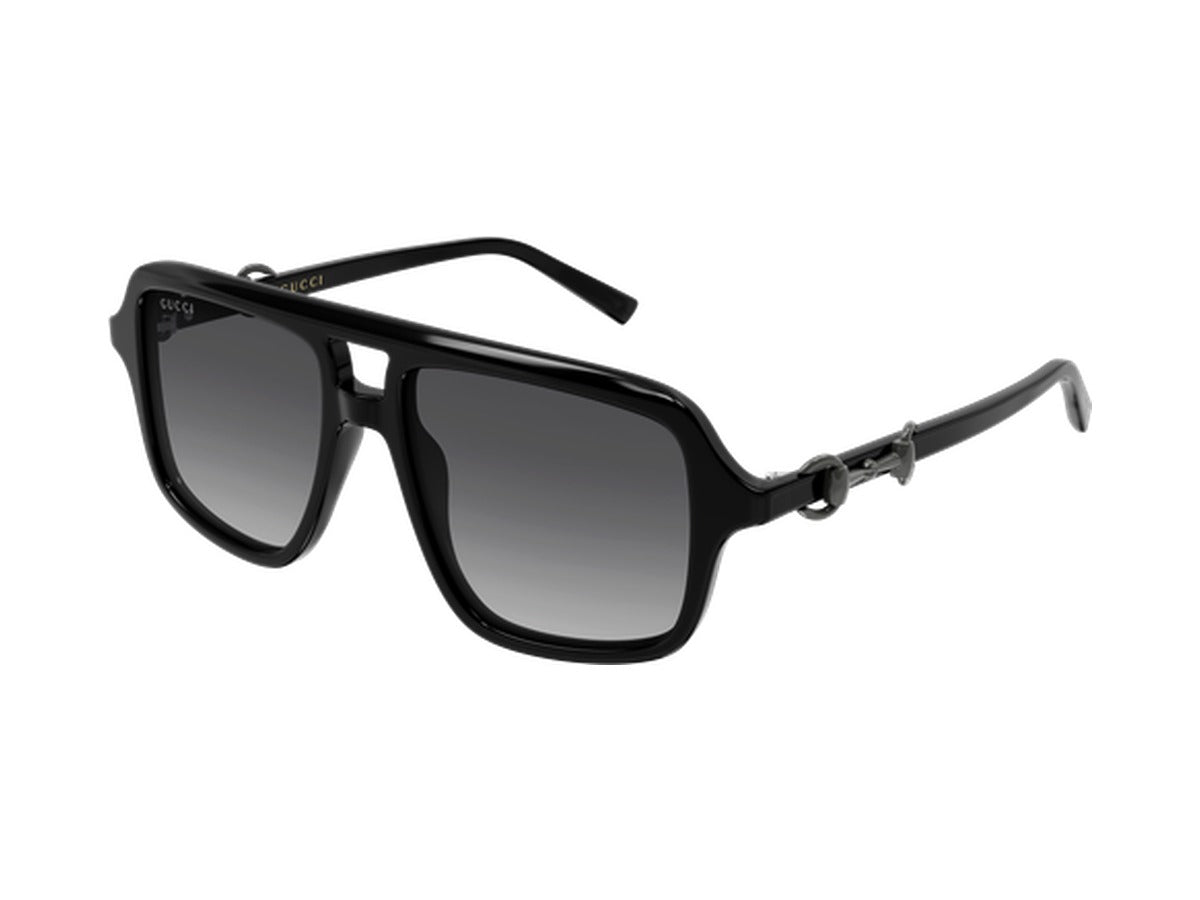 Gucci GG2052S-005 sunglasses - Black / Grey 2
