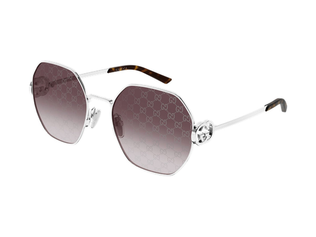 Gucci GG2046S-004 sunglasses - Silver / Red