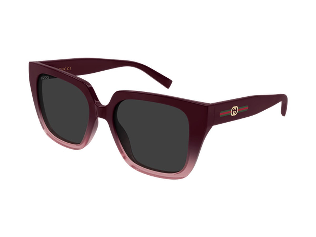 Gucci GG2102S-003 sunglasses - Burgundy / Grey