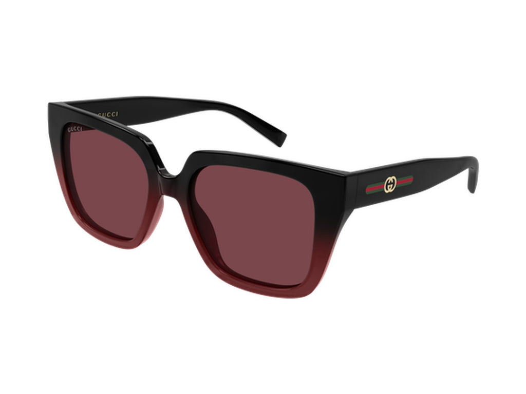 Gucci GG2102S-004 sunglasses - Black / Red