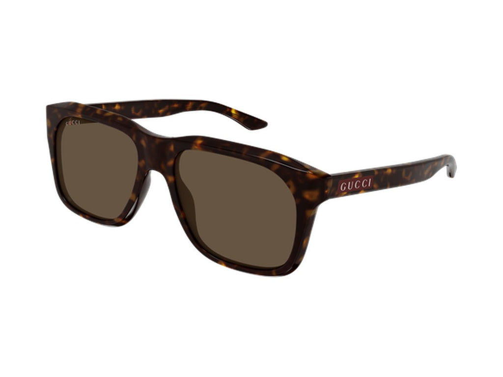 Gucci GG2077S-002 sunglasses - Havana / Brown