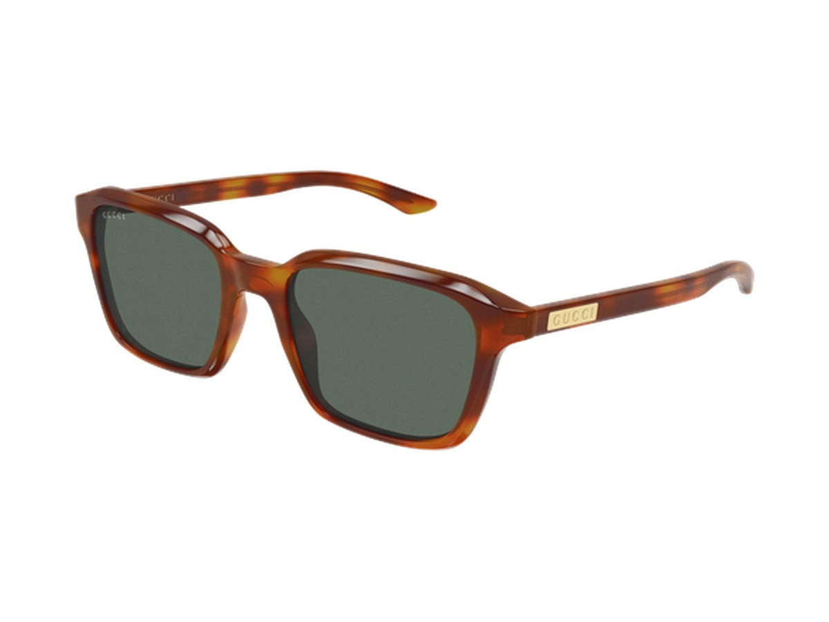 Gucci GG2078S-005 sunglasses - Havana / Green