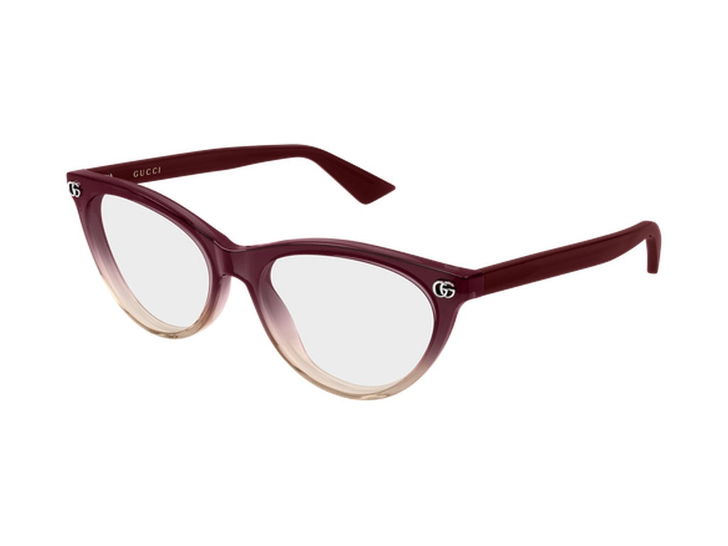 Gucci GG2112O-005 glasses - Brown & Burgundy