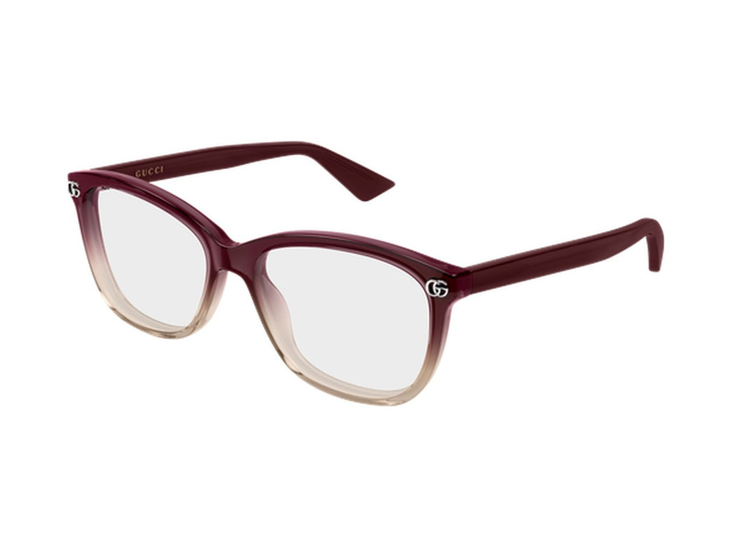 Gucci GG2113O-010 glasses - Brown & Burgundy