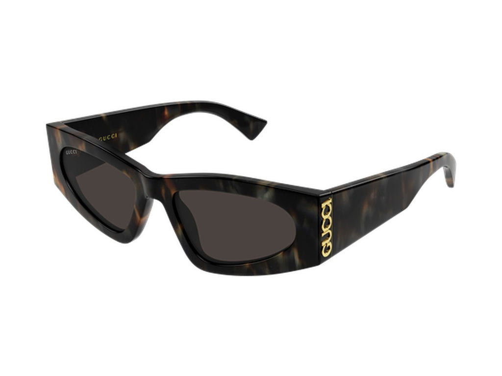 Gucci GG2040S-003 sunglasses - Havana / Grey