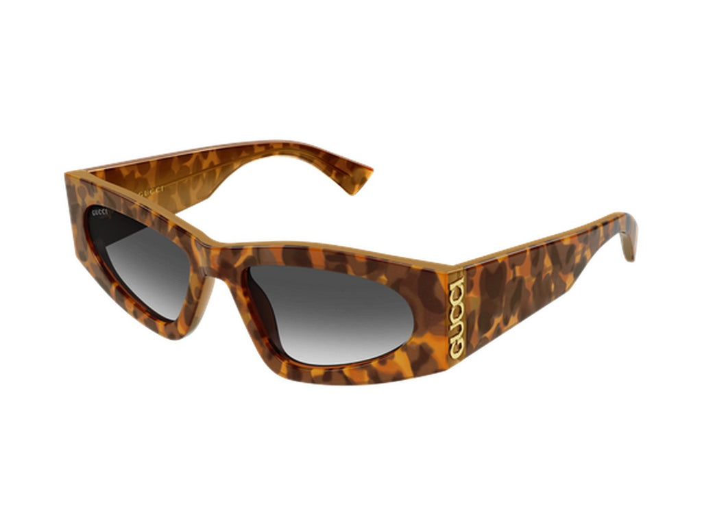 Gucci GG2040S-004 sunglasses - Havana / Grey 2