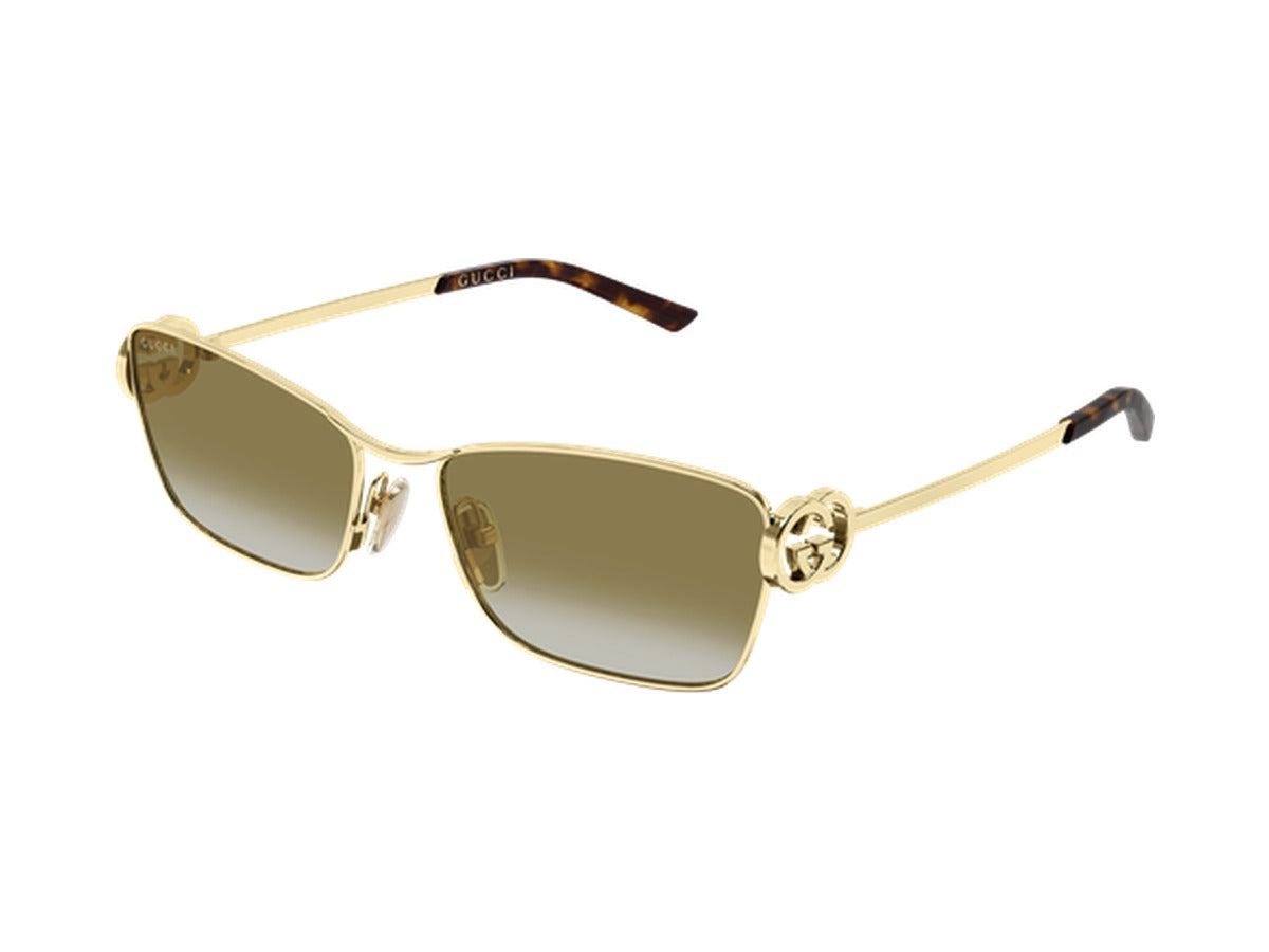 Gucci GG2045S-003 sunglasses - Gold / Brown