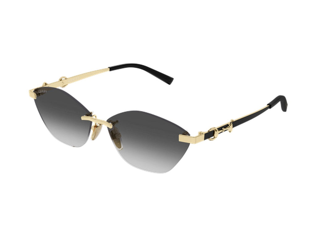 Gucci GG2050S-001 sunglasses - Gold & Black / Grey
