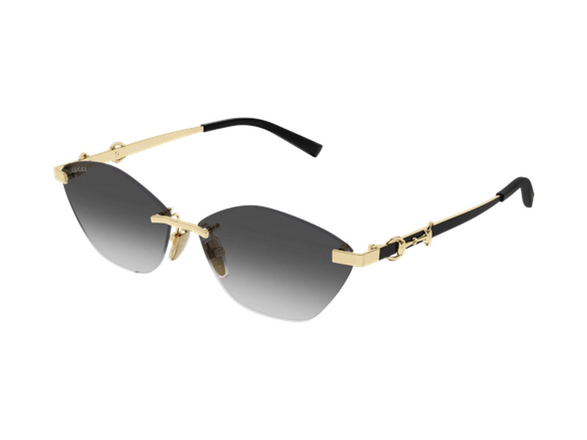 Gucci GG2050S-001 sunglasses - Gold & Black / Grey