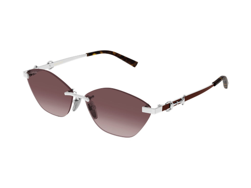 Gucci GG2050S-003 sunglasses - Silver & Red / Red
