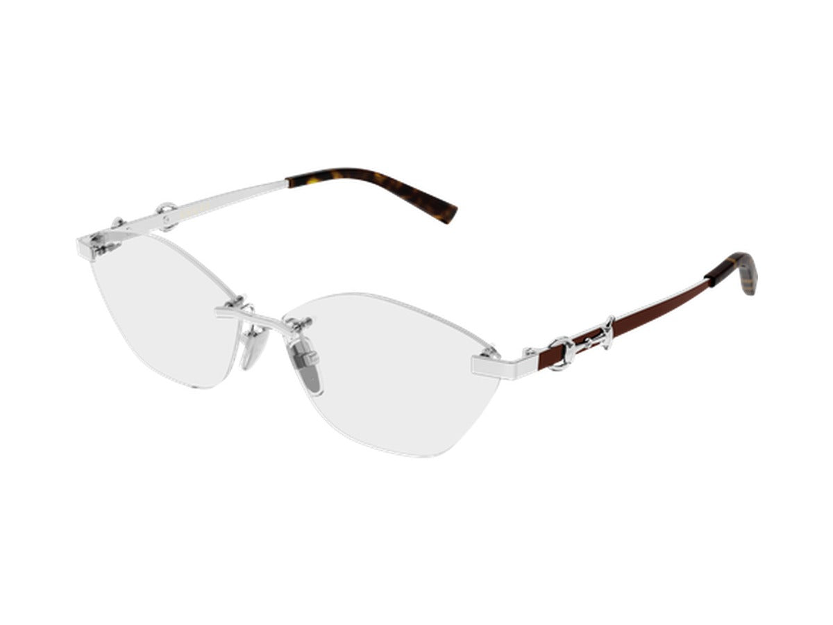 Gucci GG2050O-003 glasses - Silver & Red