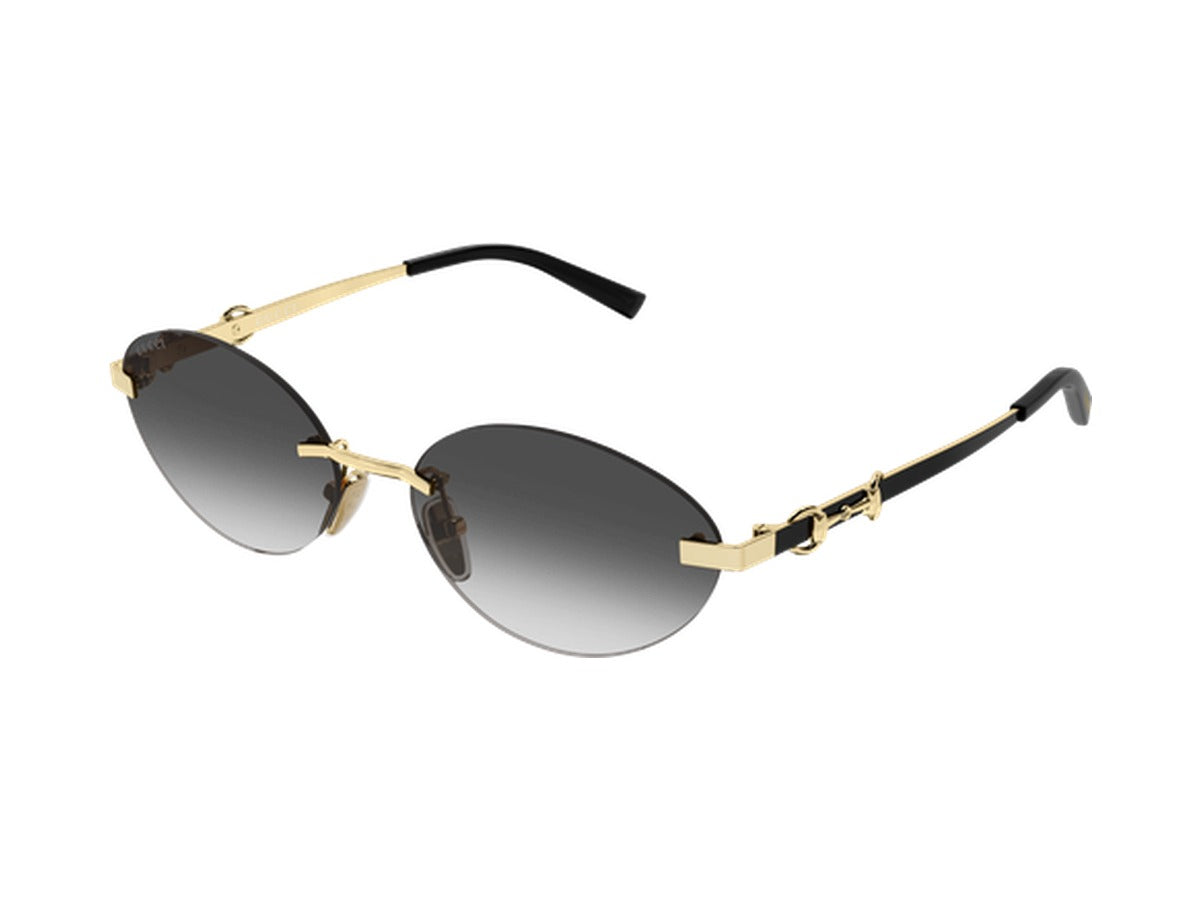 Gucci GG2051S-001 sunglasses - Gold & Black / Grey