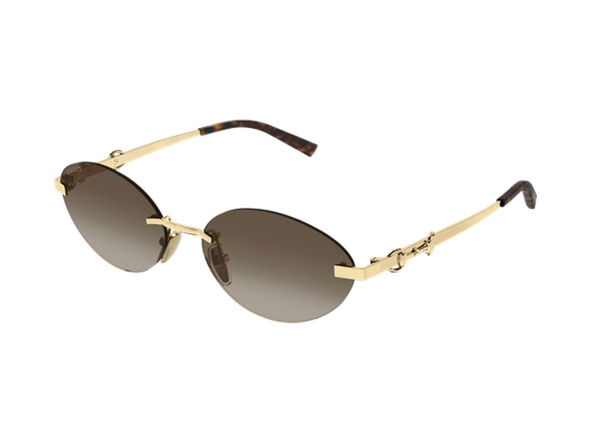 Gucci GG2051S-004 sunglasses - Gold / Brown