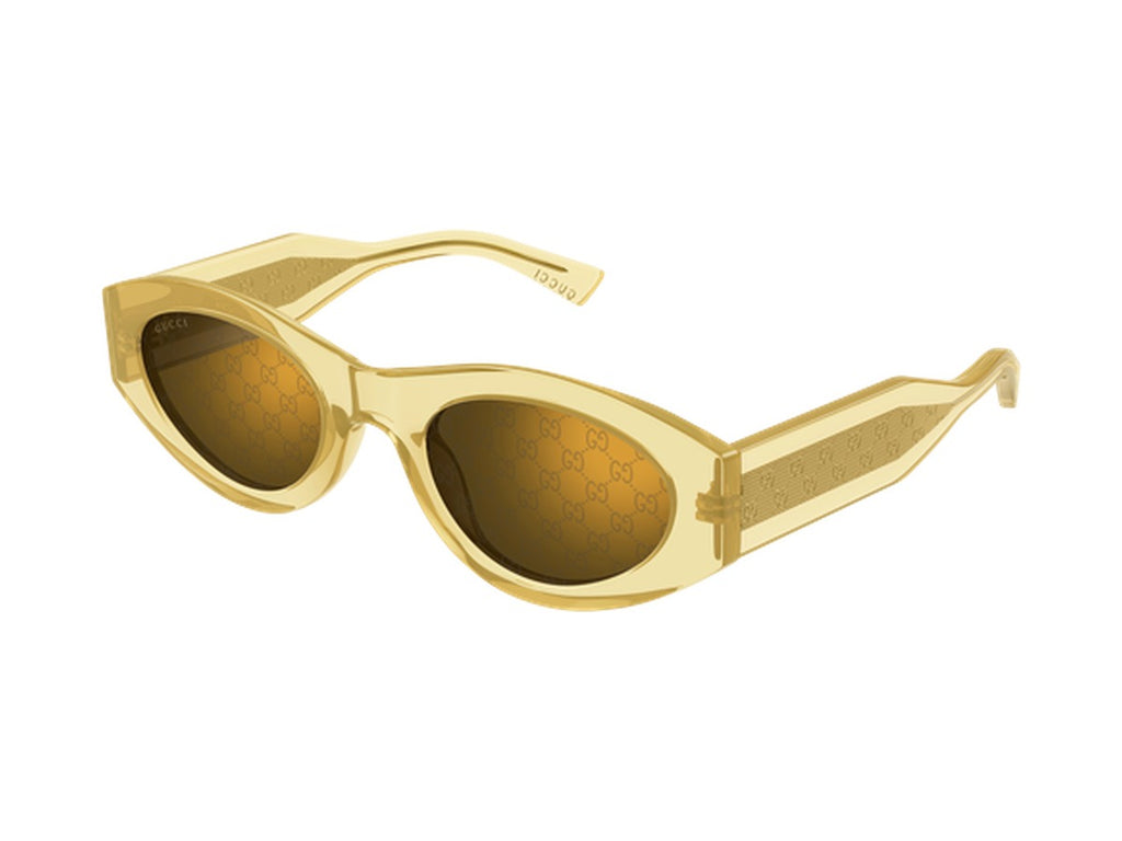 Gucci GG2065S-004 sunglasses - Yellow / Brown 2