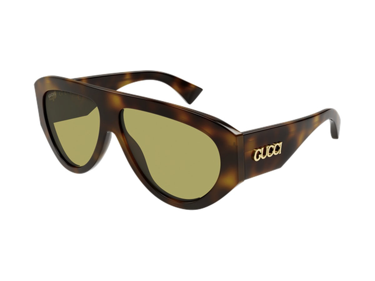 Gucci GG2128S-002 sunglasses - Havana / Green