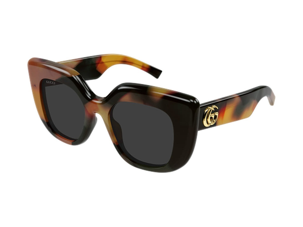 Gucci GG2030S-002 sunglasses - Havana / Grey