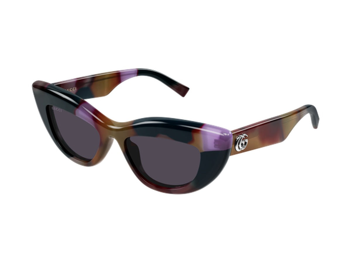 Gucci GG2031S-002 sunglasses - Havana / Violet