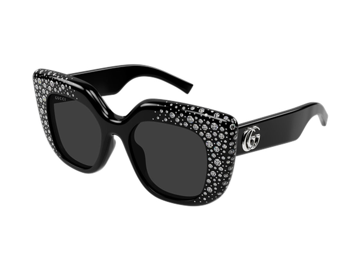 Gucci GG2030S-005 sunglasses - Black / Grey 2
