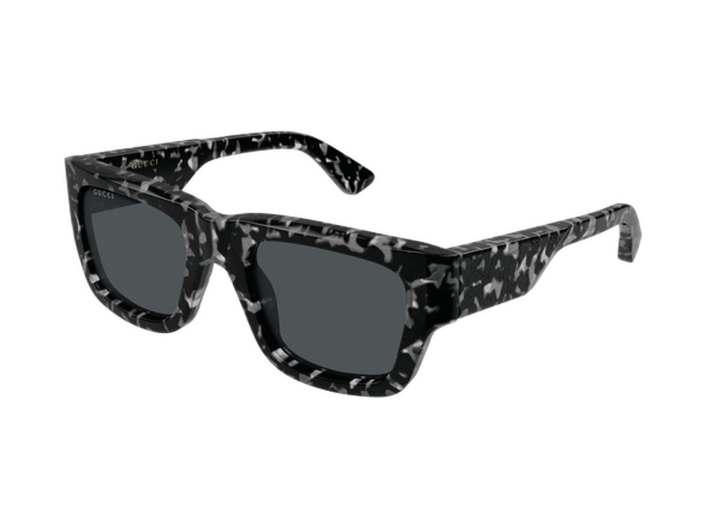 Gucci GG1668S-007 sunglasses - Havana / Grey