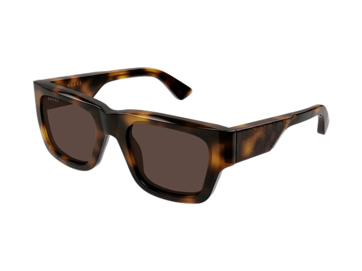 Gucci GG1668S-008 sunglasses - Havana / Brown