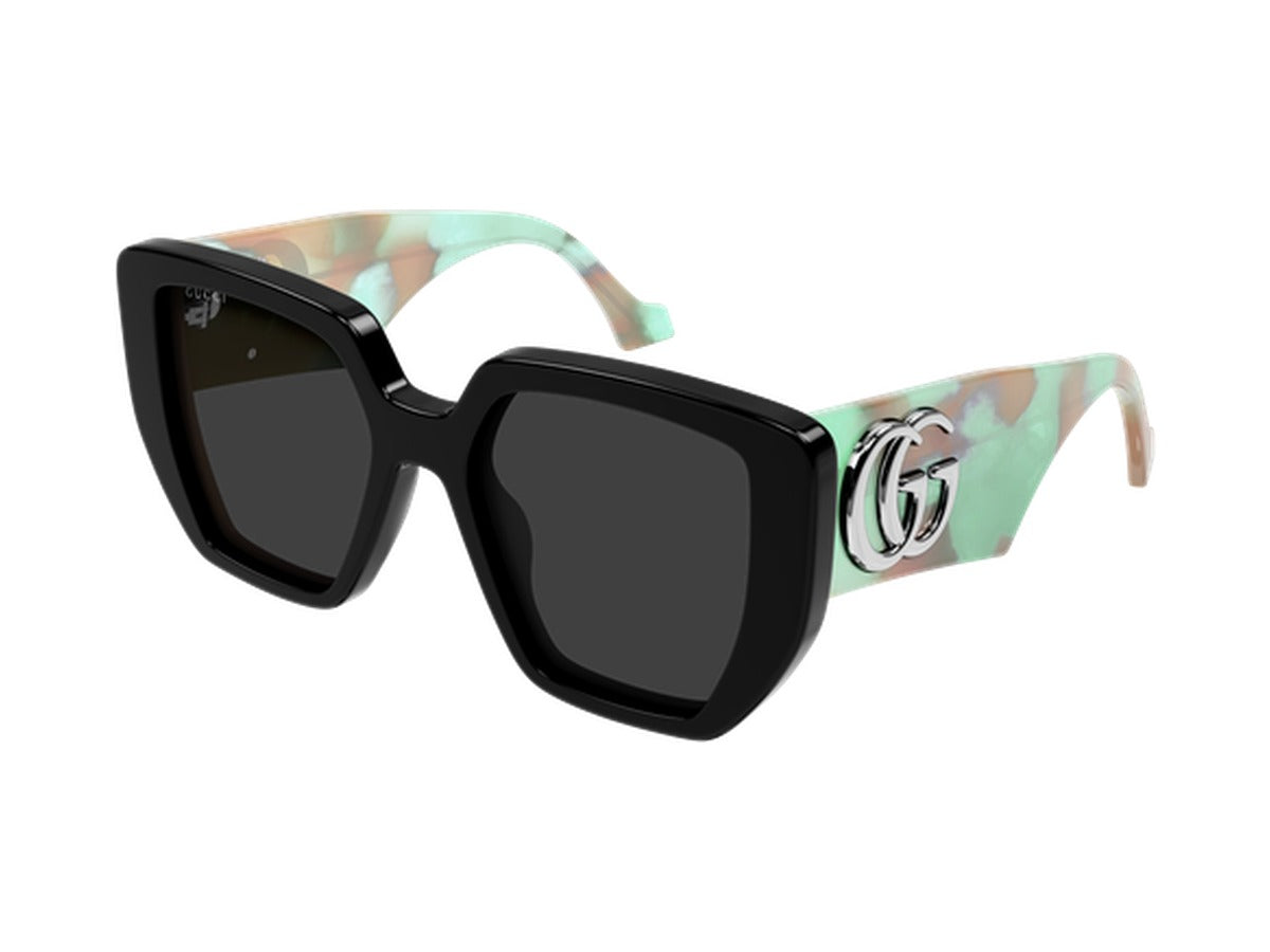 Gucci GG0956S-011 sunglasses - Black & Havana / Grey