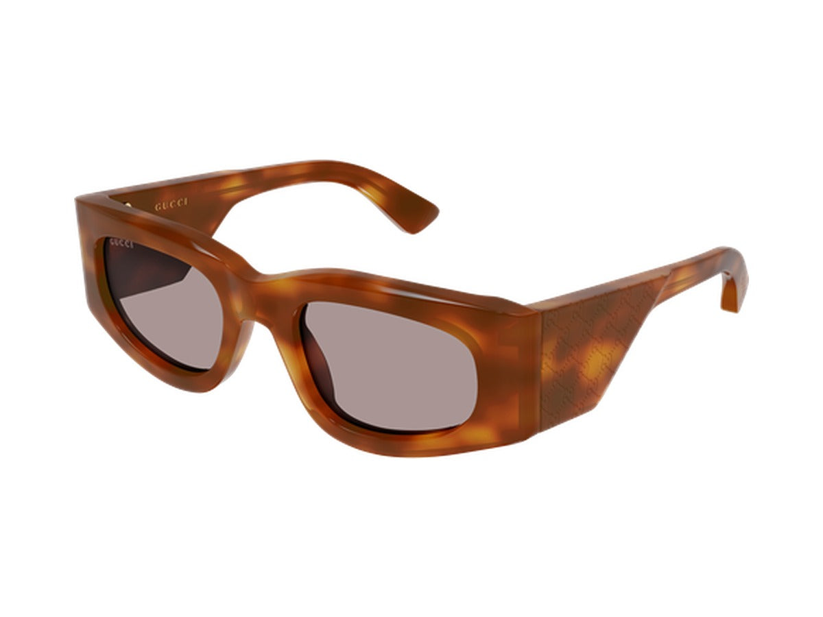 Gucci GG1664S-006 sunglasses - Havana / Brown