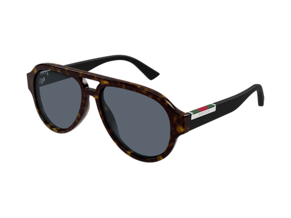Gucci GG2088S-003 sunglasses - Havana & Black / Blue