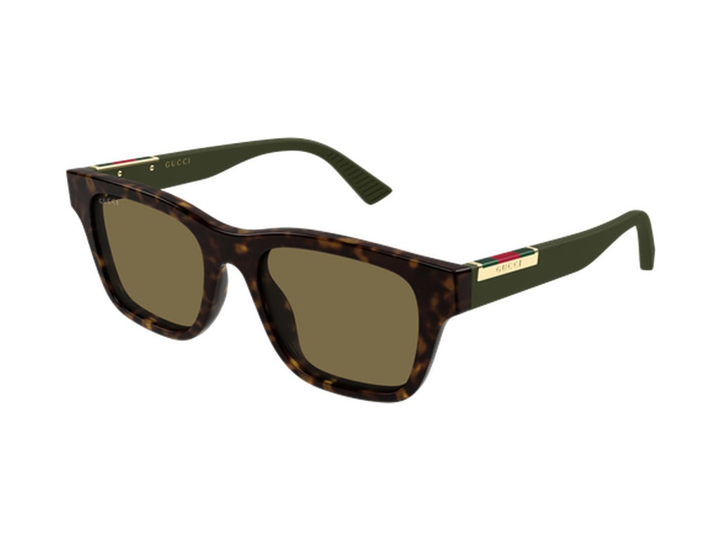 Gucci GG2089S-004 sunglasses - Havana & Green / Brown