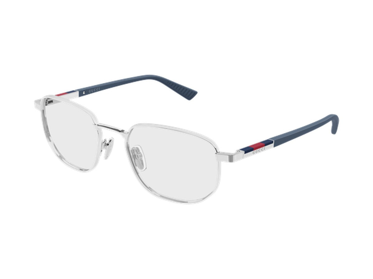 Gucci GG2093O-002 glasses - Silver & Blue