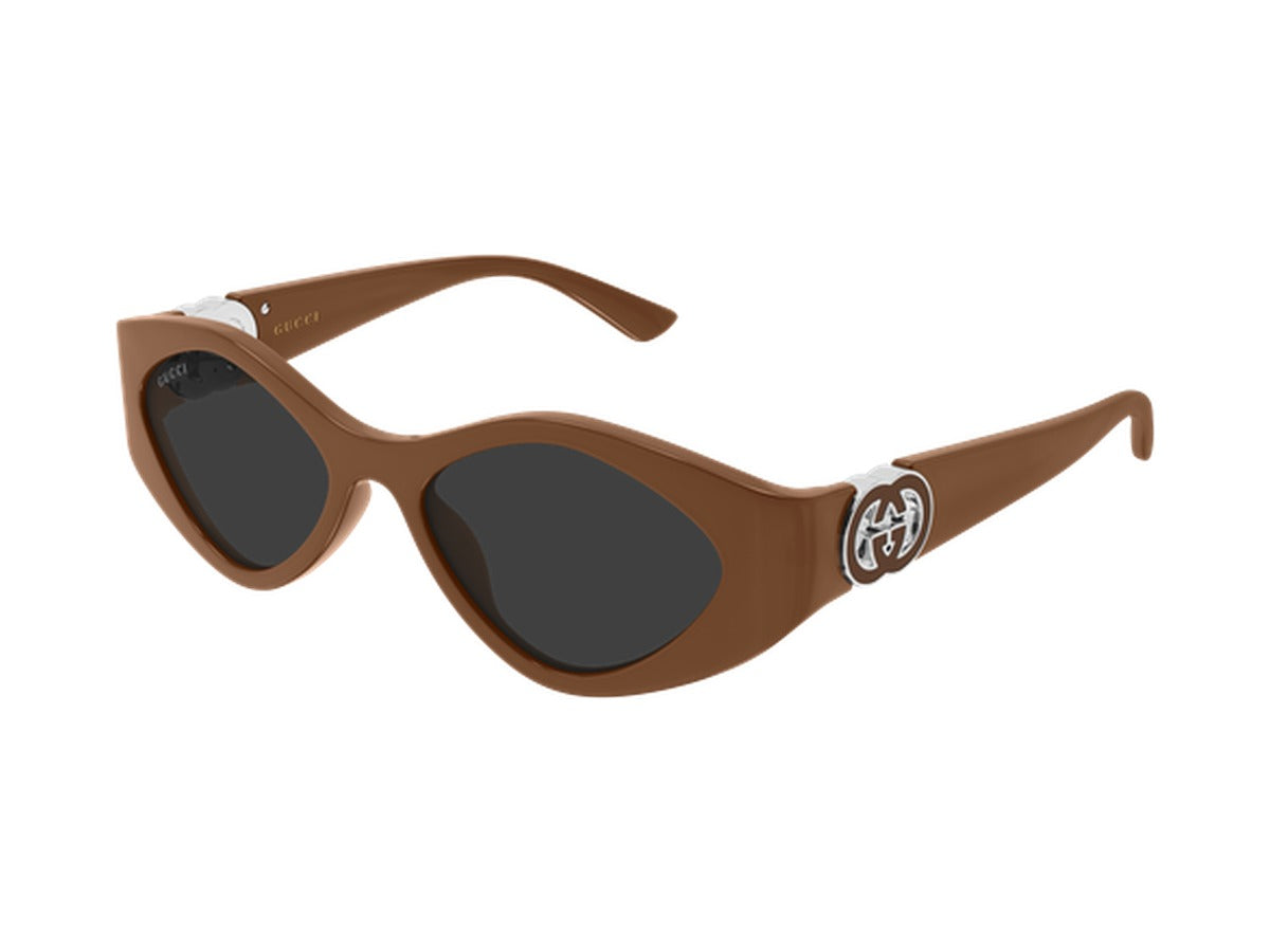 Gucci GG2121S-004 sunglasses - Brown / Grey