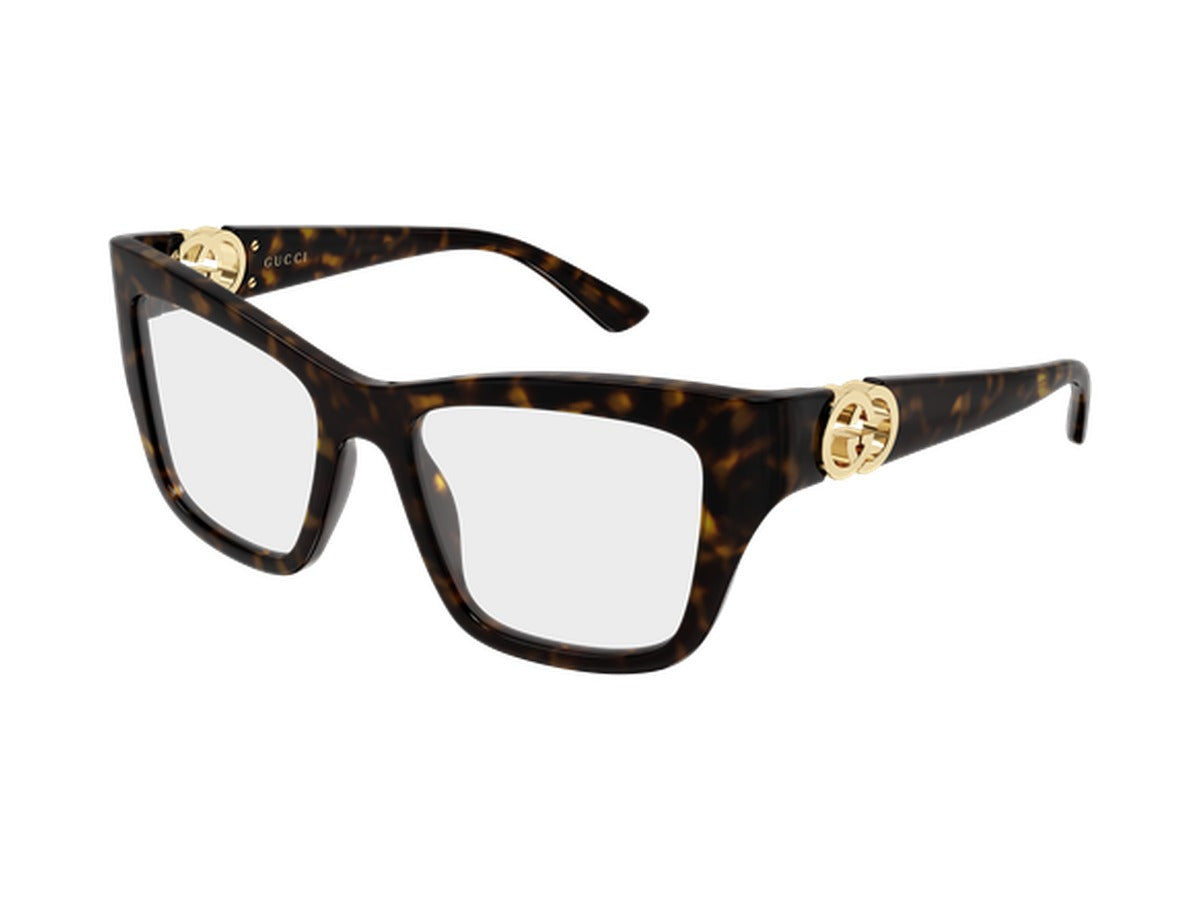 Gucci GG2124O-002 glasses - Havana