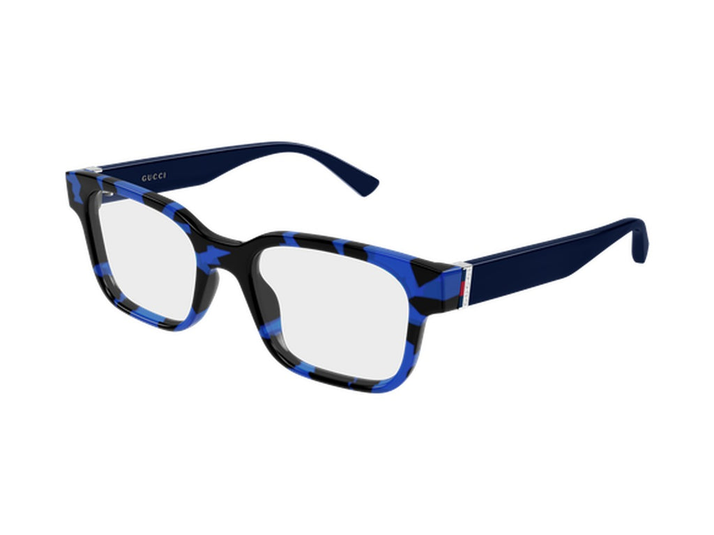 Gucci GG2087O-008 glasses - Havana & Blue
