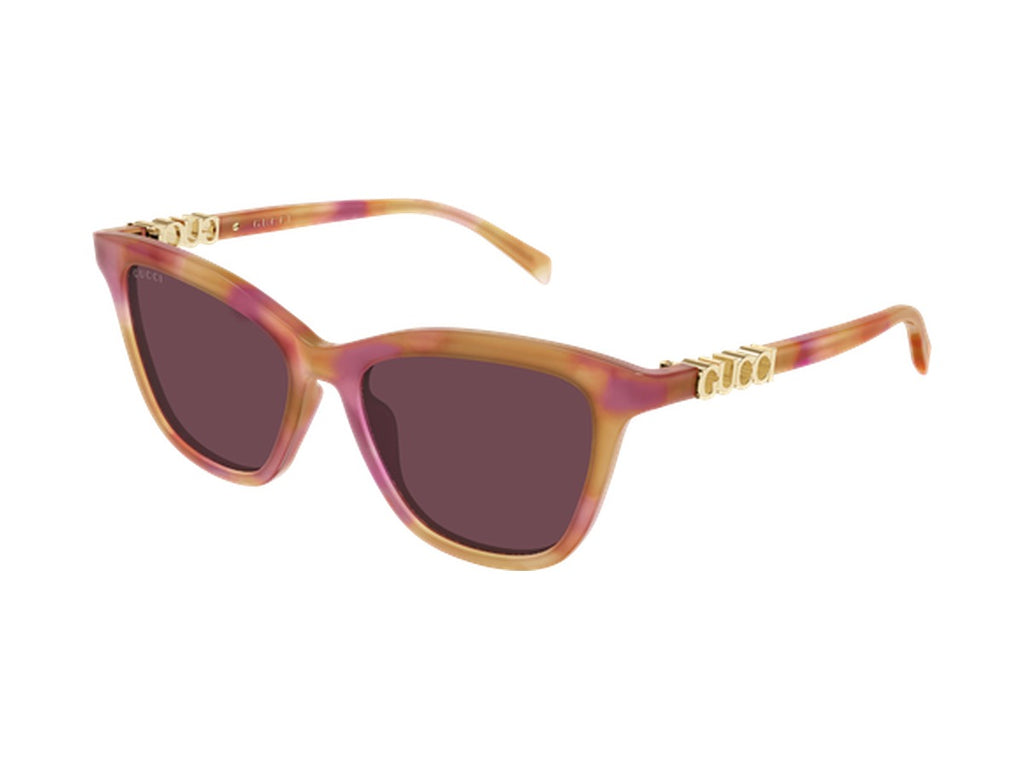 Gucci GG2032S-005 sunglasses - Havana / Red 2