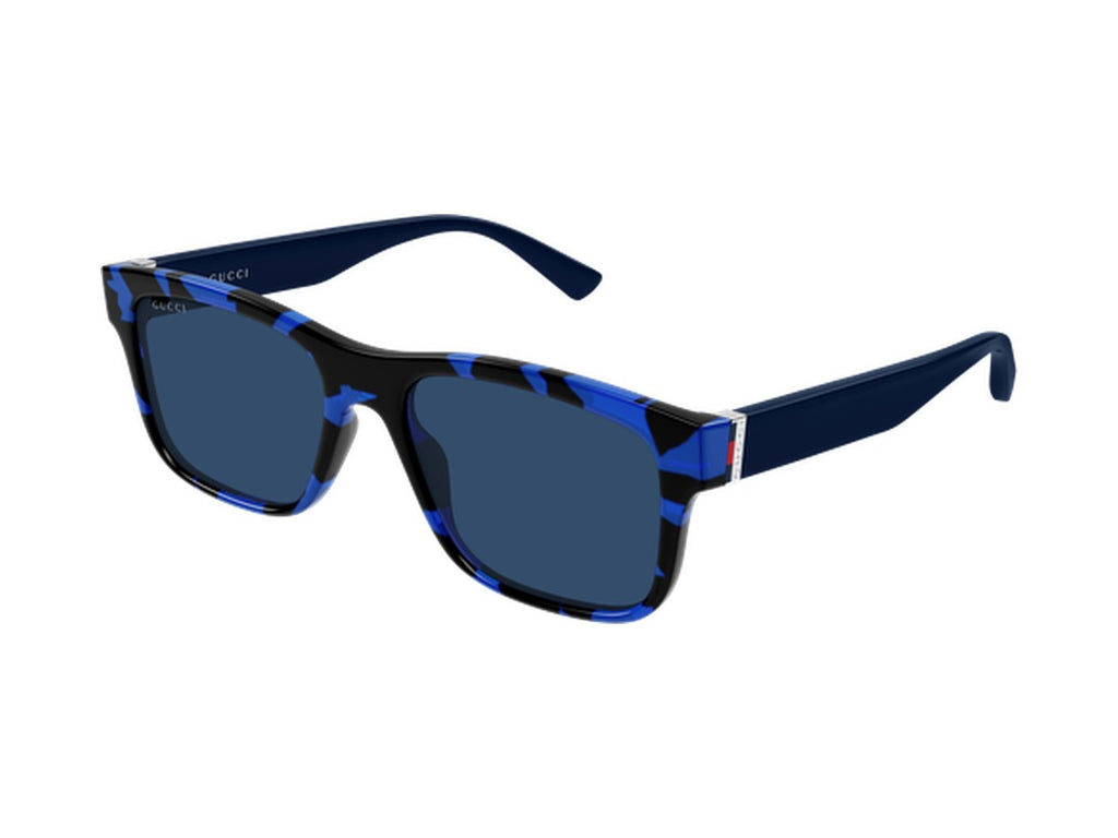 Gucci GG2085S-004 sunglasses - Havana & Blue / Blue
