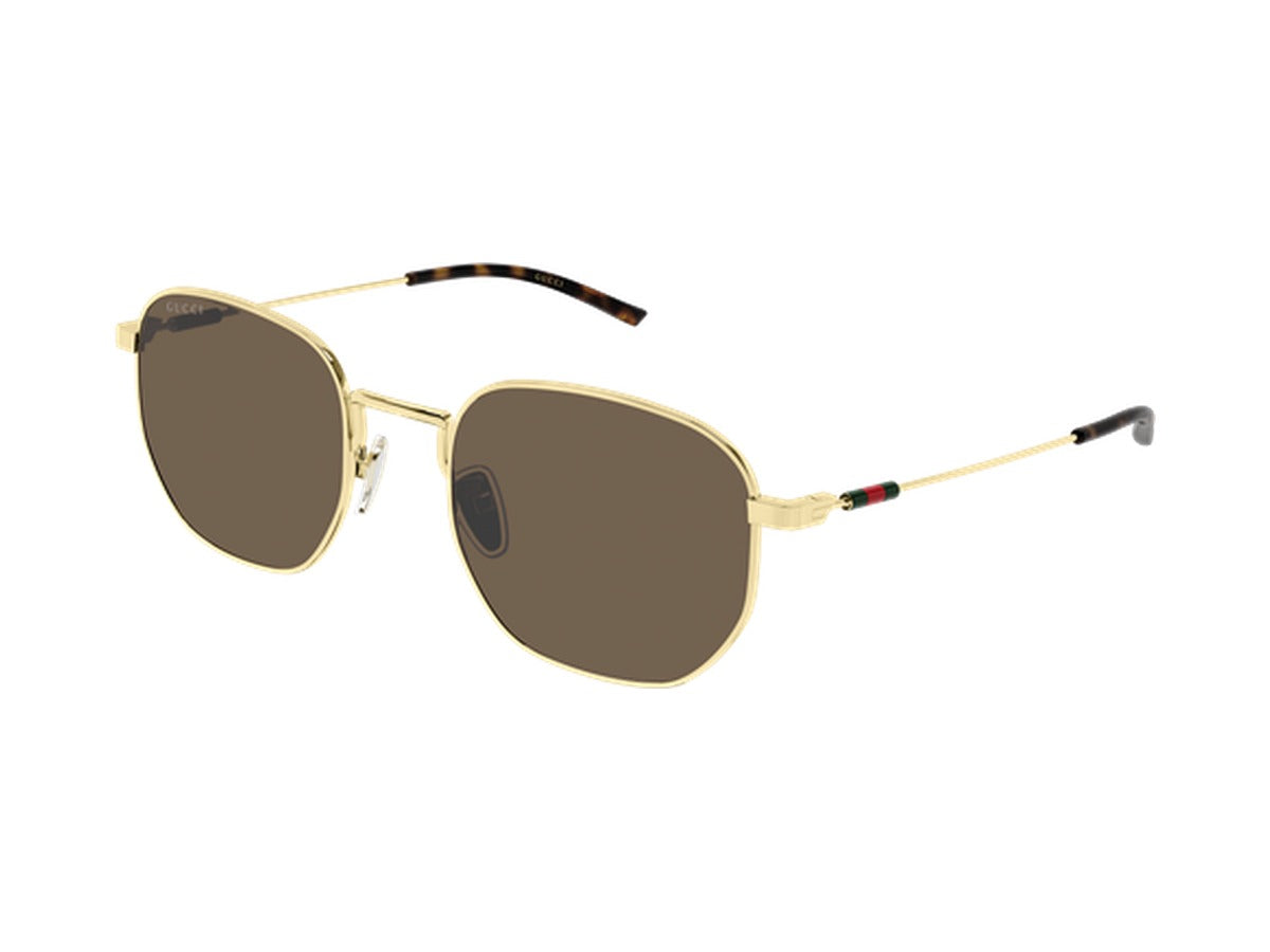 Gucci GG2095S-004 sunglasses - Gold / Brown