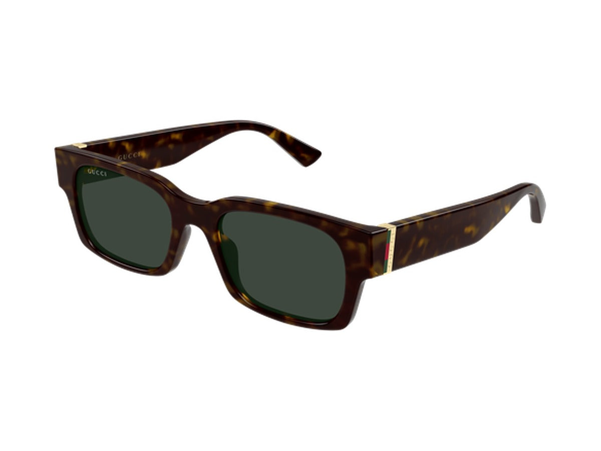 Gucci GG2084S-002 sunglasses - Havana / Green