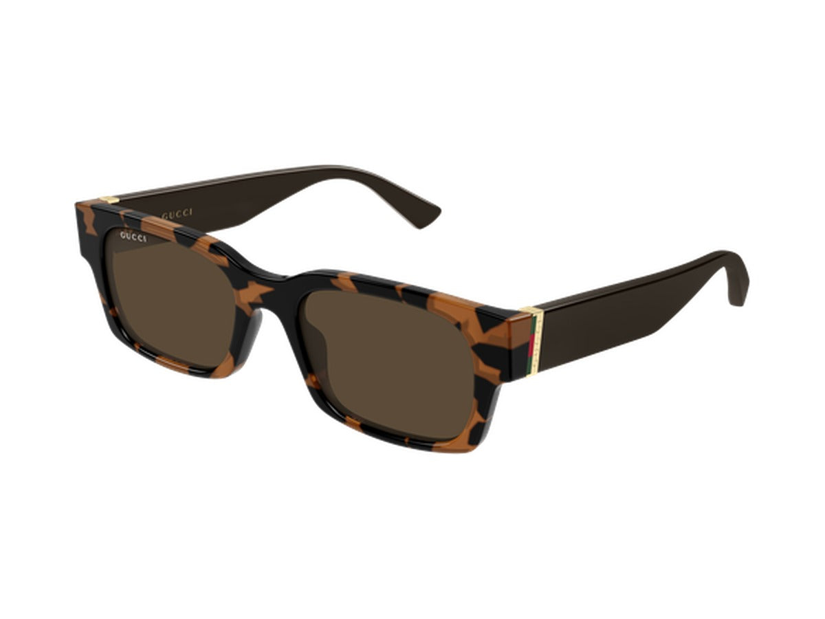Gucci GG2084S-003 sunglasses - Havana & Brown / Brown
