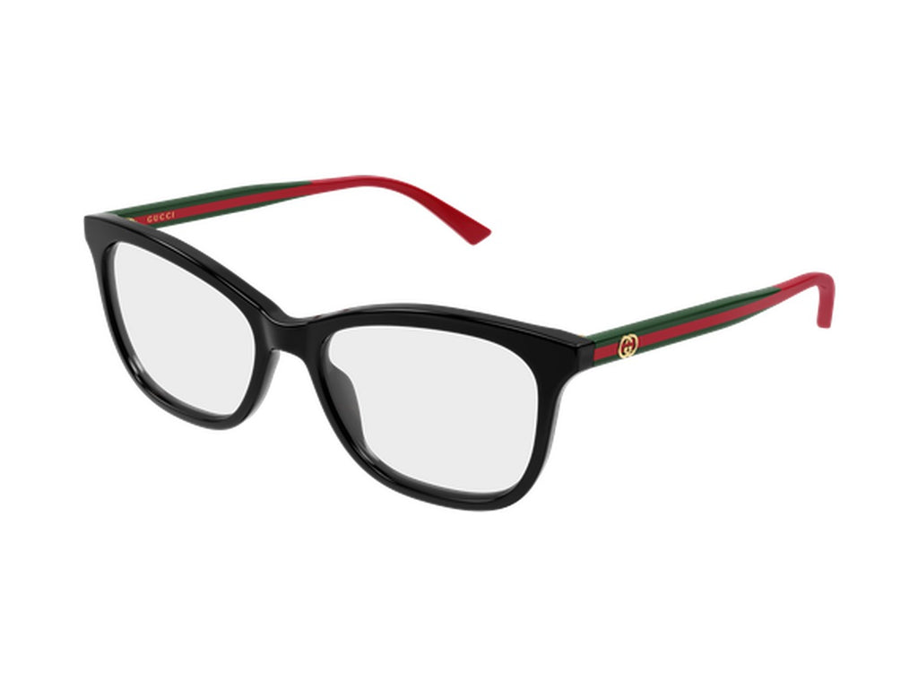 Gucci GG2117O-001 glasses - Black & Green