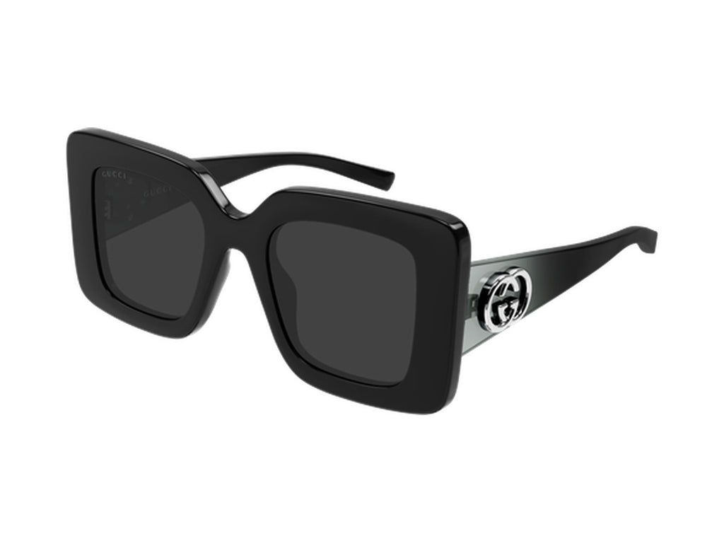 Gucci GG2025S-001 sunglasses - Black / Grey