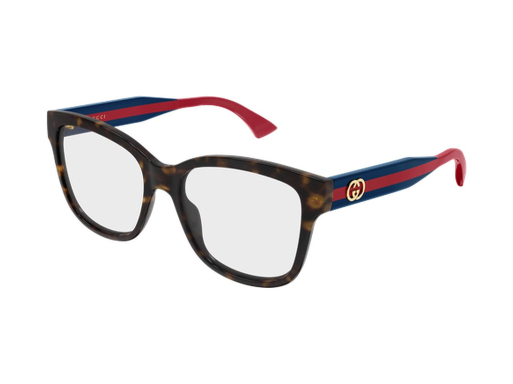 Gucci GG0038ONN-003 glasses - Havana & Blue