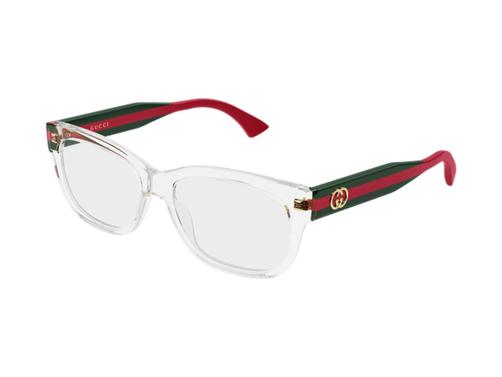 Gucci GG0278ON-013 glasses - Crystal & Green