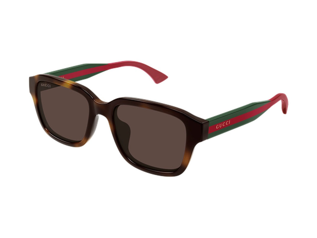 Gucci GG2120SA-002 sunglasses - Havana & Green / Brown