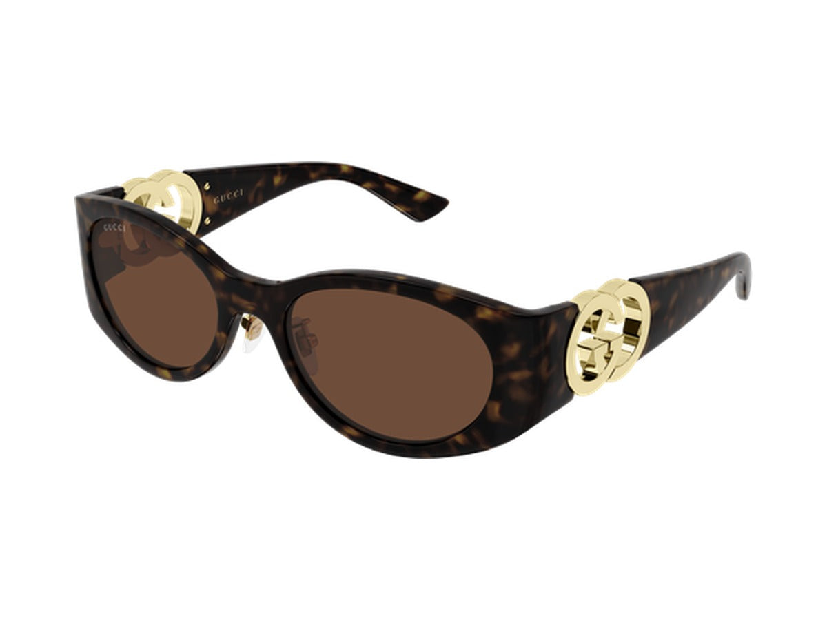 Gucci GG2123SA-003 sunglasses - Havana / Brown