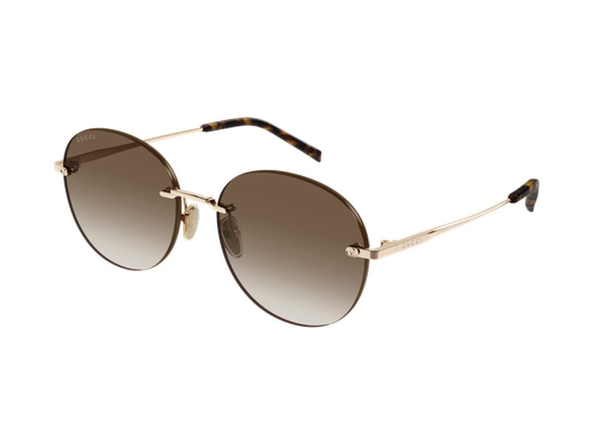 Gucci GG2101SA-002 sunglasses - Gold / Brown