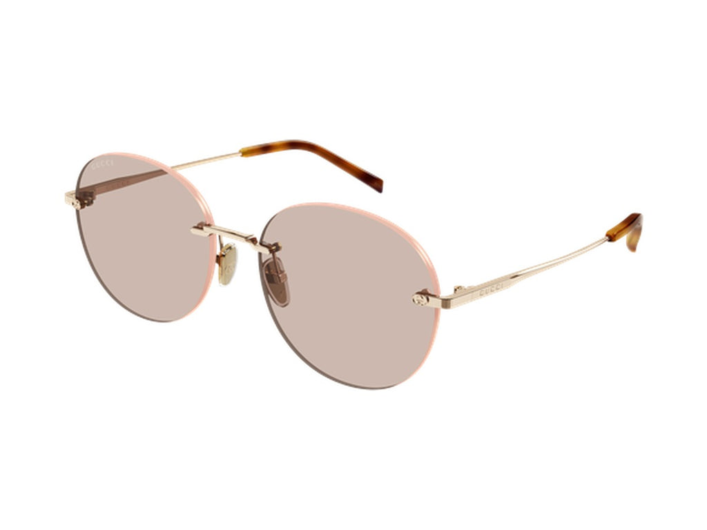 Gucci GG2101SA-003 sunglasses - Gold / Brown 2