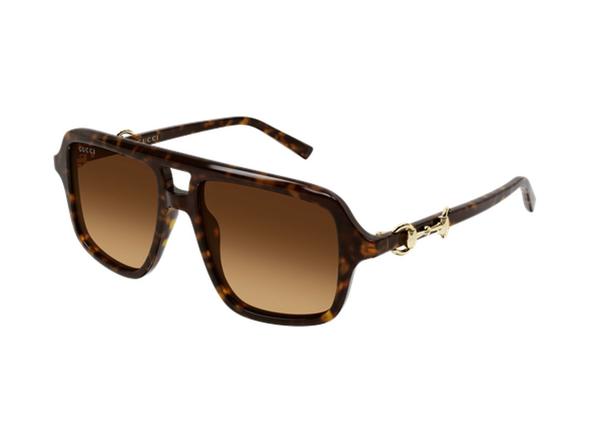 Gucci GG2052S-008 sunglasses - Havana / Brown
